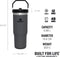 Stanley - The IceFlow™ Flip Straw Tumbler - 0.89L / 30oz - Charcoal