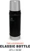 Stanley The Legendary Classic Bottle 0,47L - thermosfles - Matte Black