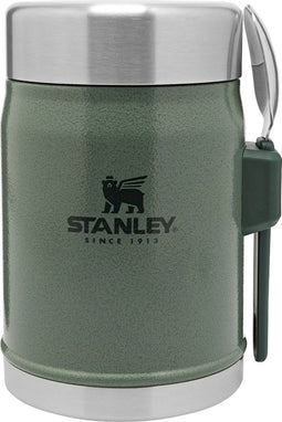 Stanley The Legendary Food Jar met Spork 400ml - Thermosfles - Hammertone Green