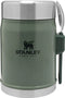 Stanley The Legendary Food Jar met Spork 400ml - Thermosfles - Hammertone Green