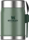 Stanley The Legendary Food Jar met Spork 400ml - Thermosfles - Hammertone Green