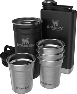 Stanley The Pre-Party Shot Glas + Flask Set - RVS/Mat zwart