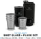 Stanley The Pre-Party Shot Glas + Flask Set - RVS/Mat zwart