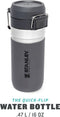 Stanley The Quick Flip Water Bottle 0,47L - Thermosfles - Charcoal