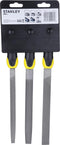 STANLEY vijlenset 3 delig - 200 mm