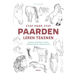 Stap voor stap paarden leren tekenen