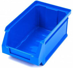 Stapelbak, stapelbaar, kunststof, 336 x 216 x 115 mm, blauw