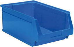 Stapelbak, stapelbaar, kunststof, 420 x 270 x 175 mm, blauw