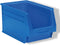 Stapelbak, stapelbaar, kunststof, 600 x 400 x 300 mm, blauw
