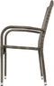 Stapelstoel Corona grijs