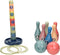 Stapeltoren, Ringwerpen en Bowling 3in1