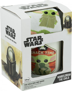 Star Wars the Mandalorian - The Child Mug and Socks Set