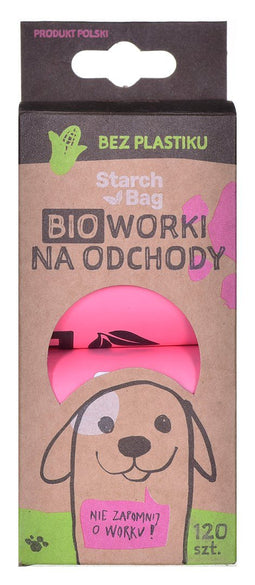 STARCH BAG - Dog poop bags - 8 x 15