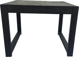 StarFurn Bijzettafel Boaz Zwart Mangohout 60cm