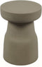 StarFurn Bijzettafel Drum Taupe Ø40cm