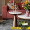 StarFurn Bijzettafel Essy Large Wit Marmer 45cm