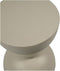 StarFurn Bijzettafel Jon Beige Ø30cm