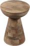StarFurn Bijzettafel Owen Mangohout Ø30cm