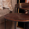 StarFurn Bijzettafel Set van 2 Leaves Aluminium Goud