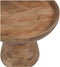 StarFurn Bijzettafel Troy Mangohout Ø50cm