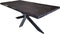 StarFurn Boomstamtafel Boston Mangohout Zwart 240cm