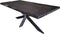StarFurn Boomstamtafel Boston Mangohout Zwart 300cm