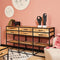 StarFurn Dressoir Denver Mangohout en Metaal Naturel 160cm