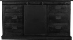 StarFurn Dressoir Fresno Zwart 160cm