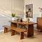 StarFurn Eetkamerbank Tense Naturel 220cm