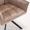 StarFurn Eetkamerstoel Dani Velvet Beige