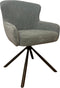 StarFurn Eetkamerstoel Hanna Beige met Armleuning - Set van 2
