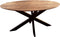StarFurn Eetkamertafel Arlington Mangohout Naturel Ovaal 210cm