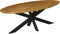 StarFurn Eetkamertafel Brandy Ovaal Naturel 240cm