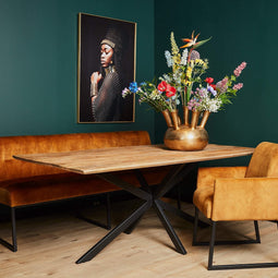 StarFurn Eettafel Arlington Mangohout Naturel 240cm