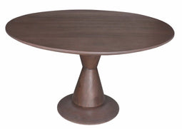 StarFurn Eettafel Lima Walnoot 130cm Rond