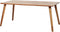 StarFurn Eettafel Omaha Mangohout Naturel 180cm