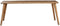 StarFurn Eettafel Omaha Mangohout Naturel 240cm