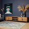 StarFurn Eettafel Omaha Mangohout Naturel 90x90cm