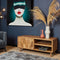 StarFurn Eettafel Omaha Mangohout Naturel 90x90cm
