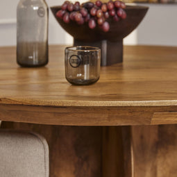 StarFurn Eettafel Tense Mangohout Ø130cm