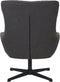 StarFurn Fauteuil Nora Donkergrijs