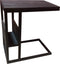 StarFurn Laptoptafel Slider Zwart Mangohout