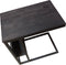 StarFurn Laptoptafel Slider Zwart Mangohout