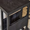 StarFurn Laptoptafel Slider Zwart Mangohout