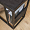 StarFurn Laptoptafel Slider Zwart Mangohout