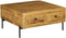 StarFurn Salontafel Brandy Naturel Mangohout 80x80cm