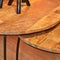StarFurn Salontafel Coco Naturel Set van 2 Rond