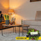 StarFurn Salontafel Coco Naturel Set van 2 Rond