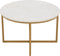 StarFurn Salontafel Collin Zwart Marmer 75cm