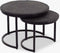 StarFurn Salontafel Collin Zwart Marmer 75cm